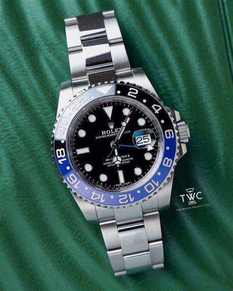 prix rolex gmt master 2 batman|Rolex GMT Master 2 dimensions.